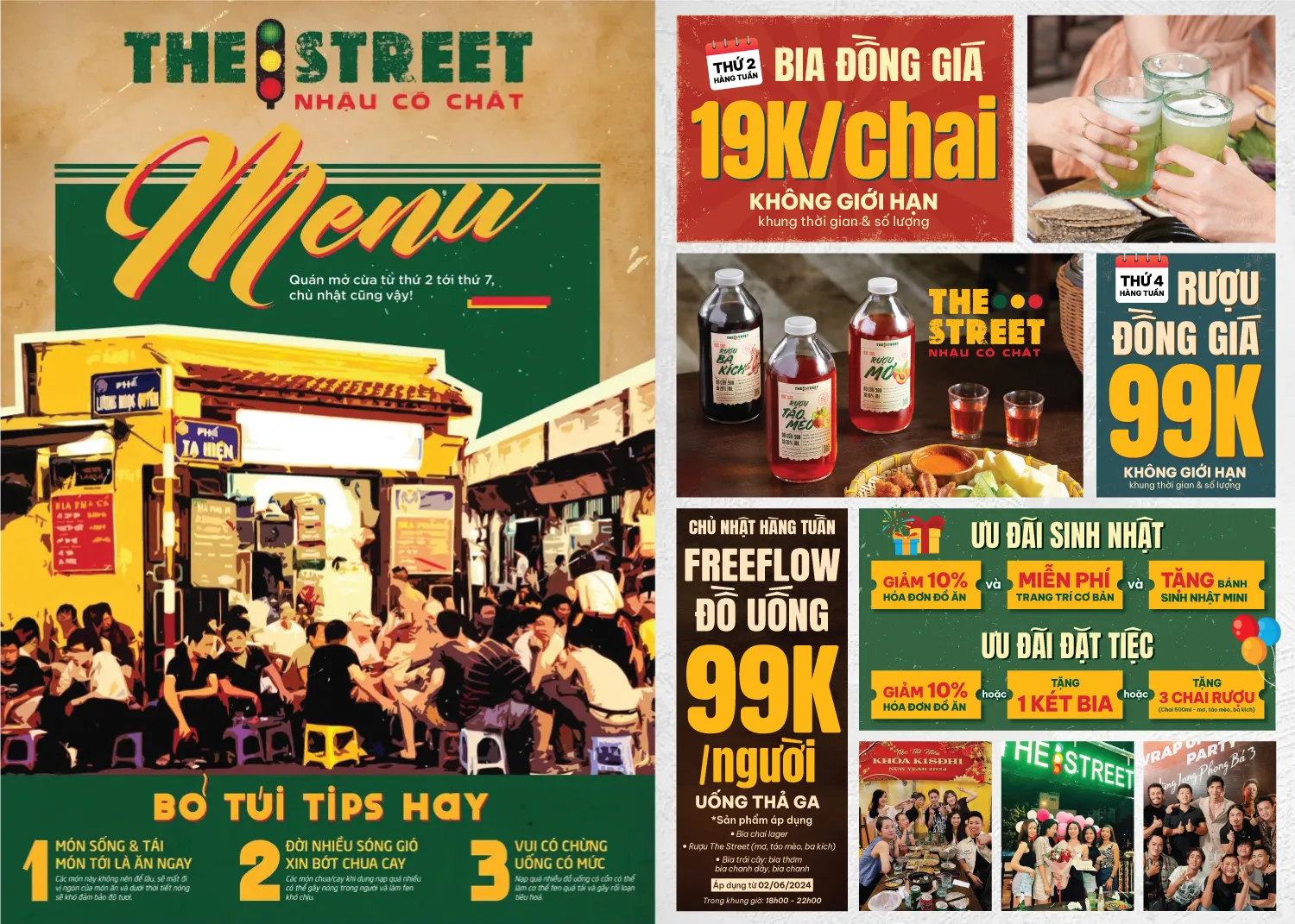Menu - The Street