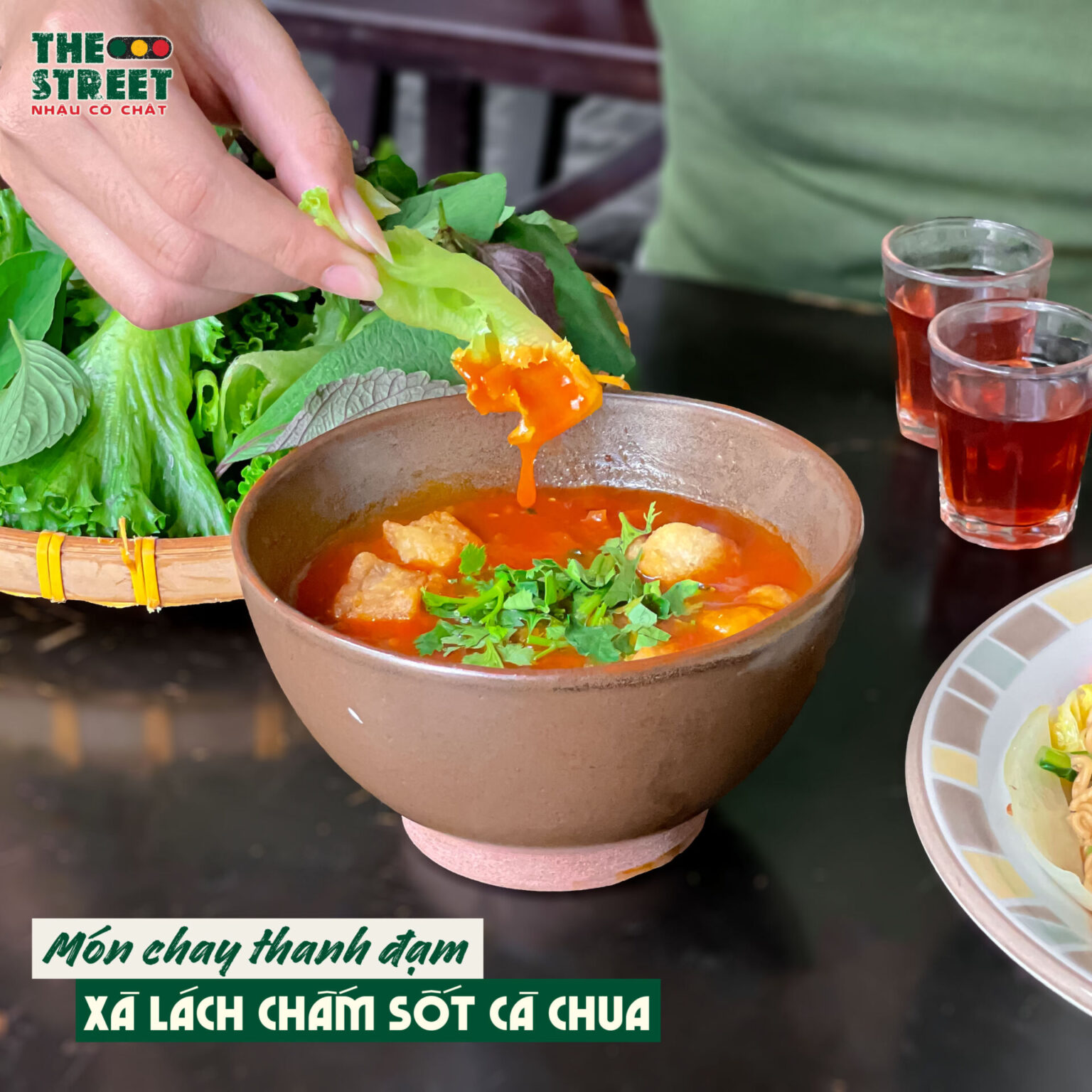 The Street - xà lách chấm sốt